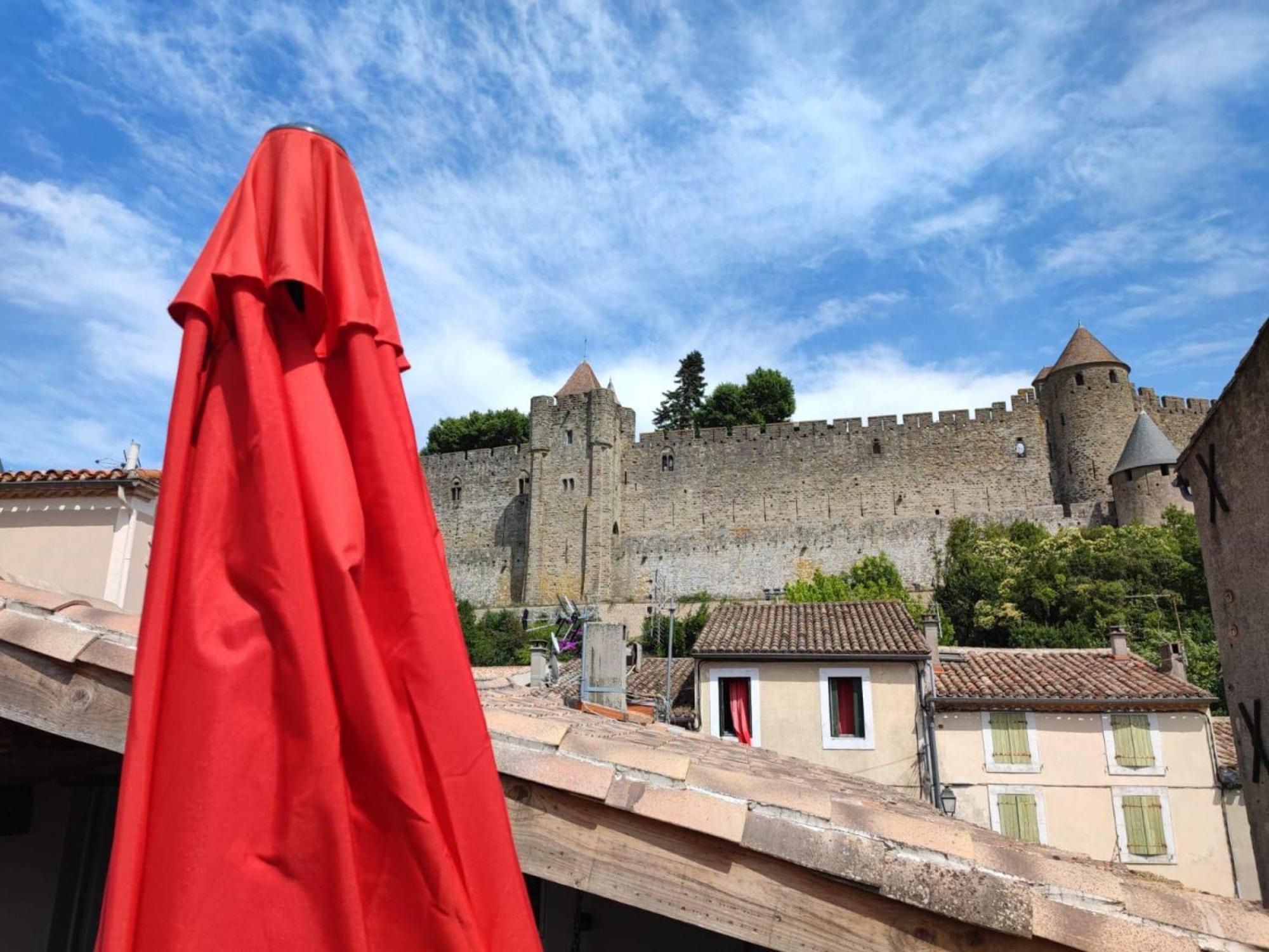 La Terrasse Du Temps Jadis Villa Carcassonne Exterior foto